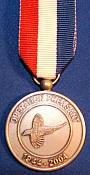Operation Pheasant medal, a gift from the people of Brabant area of Holland.