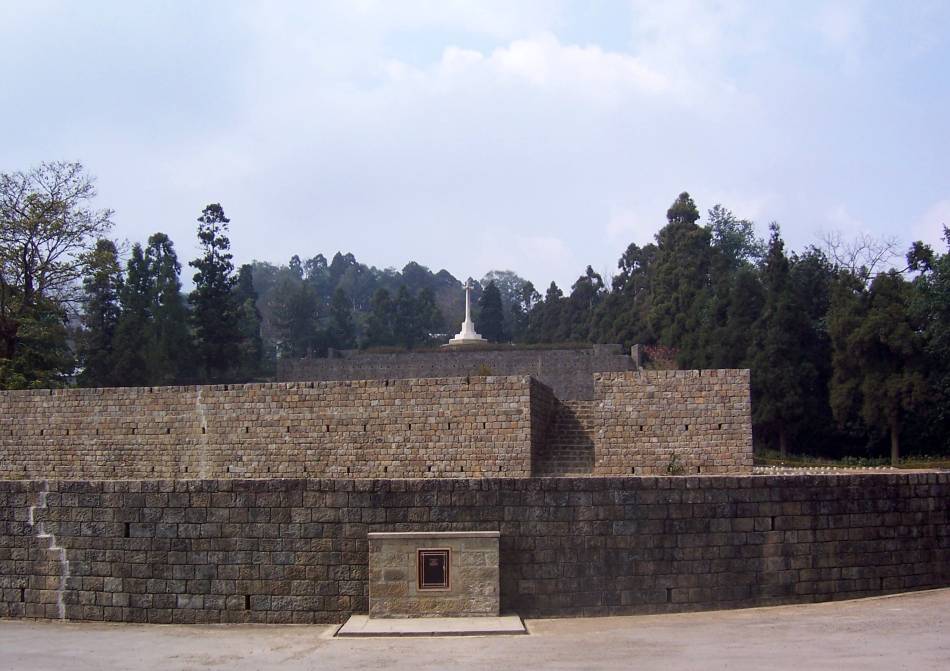 View of Kohima cemetery