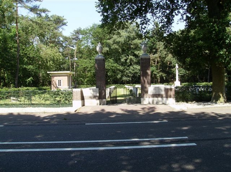 Entrance to Valkenswaard war cemetery