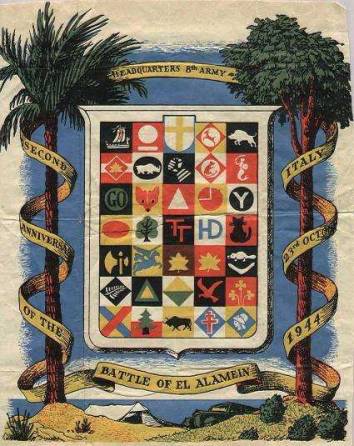 2nd Anniversary shield of El Alamein