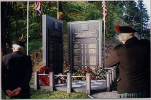 51st Highland Division memorial, La Roche, Ardenne