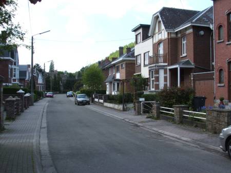 Billet street, Chaudfontaine, Liege.