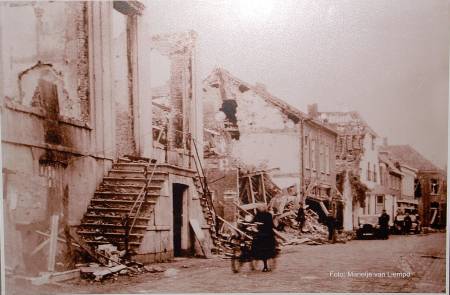 Battle damaged Schijndel,Holland October 1944