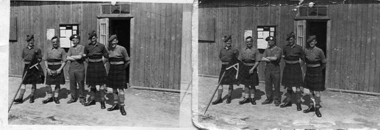 Queens Own Cameron Highlanders sergeants