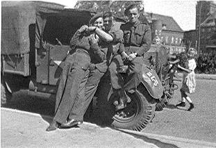 5th Camerons Cuxaven 1945