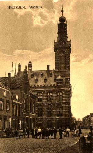 Pre-war Townhall, Heusden, Holland