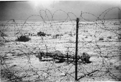 The perimeter wire Tobruk 1947