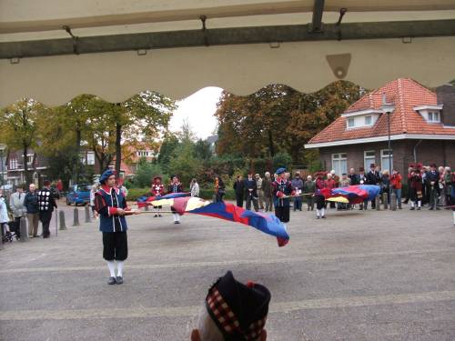 51st Highland Division veterans attend a service at Heilig Hart church Vught. October 2009